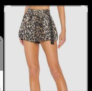 Kendall & Kylie Leopard Print Athletic Shorts Xs In Great Condition